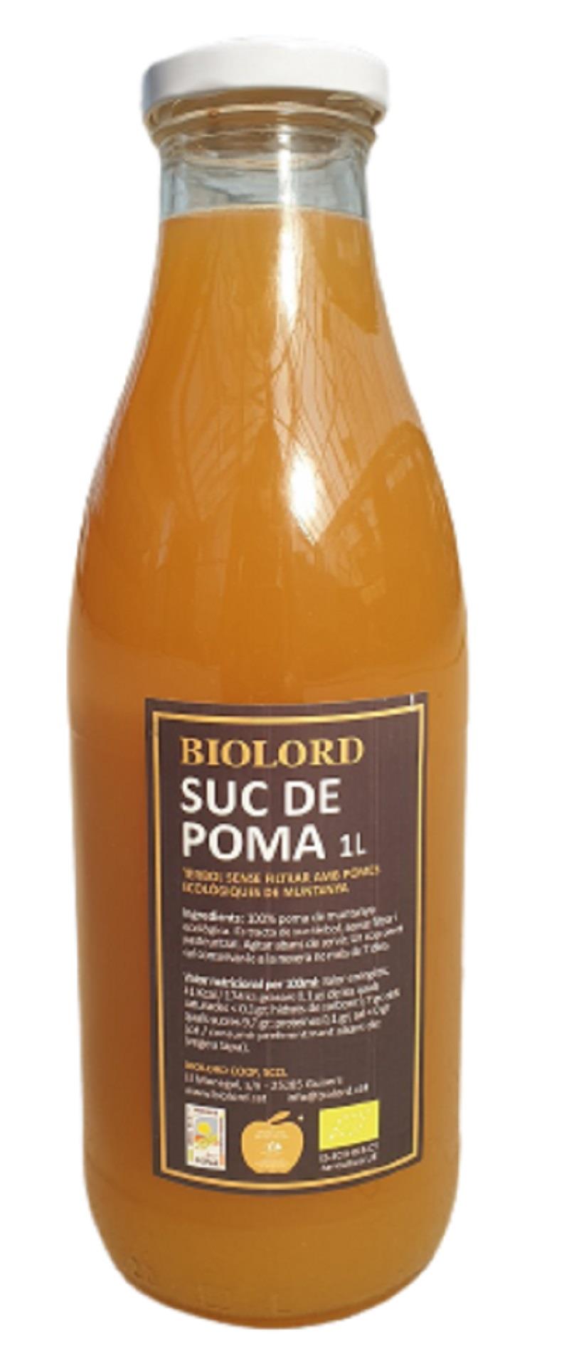 SUC DE POMA BIOLORD 1L | 663 | ORIGEN: SOLSONES