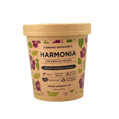 HARMONIA 40 gr/ unitat (50 infusions per pot) | 683 | ORIGEN: ST ANDREU LLAVANERES | Venda de verdures i fruites 100% ecològiques