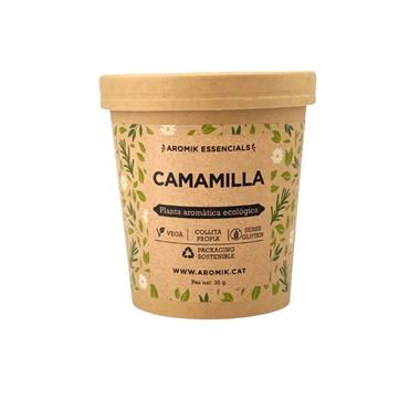 CAMAMILLA 40 gr/ unitat (50 infusions per pot) | 683 | ORIGEN: ST ANDREU LLAVANERES | Venda de verdures i fruites 100% ecològiques